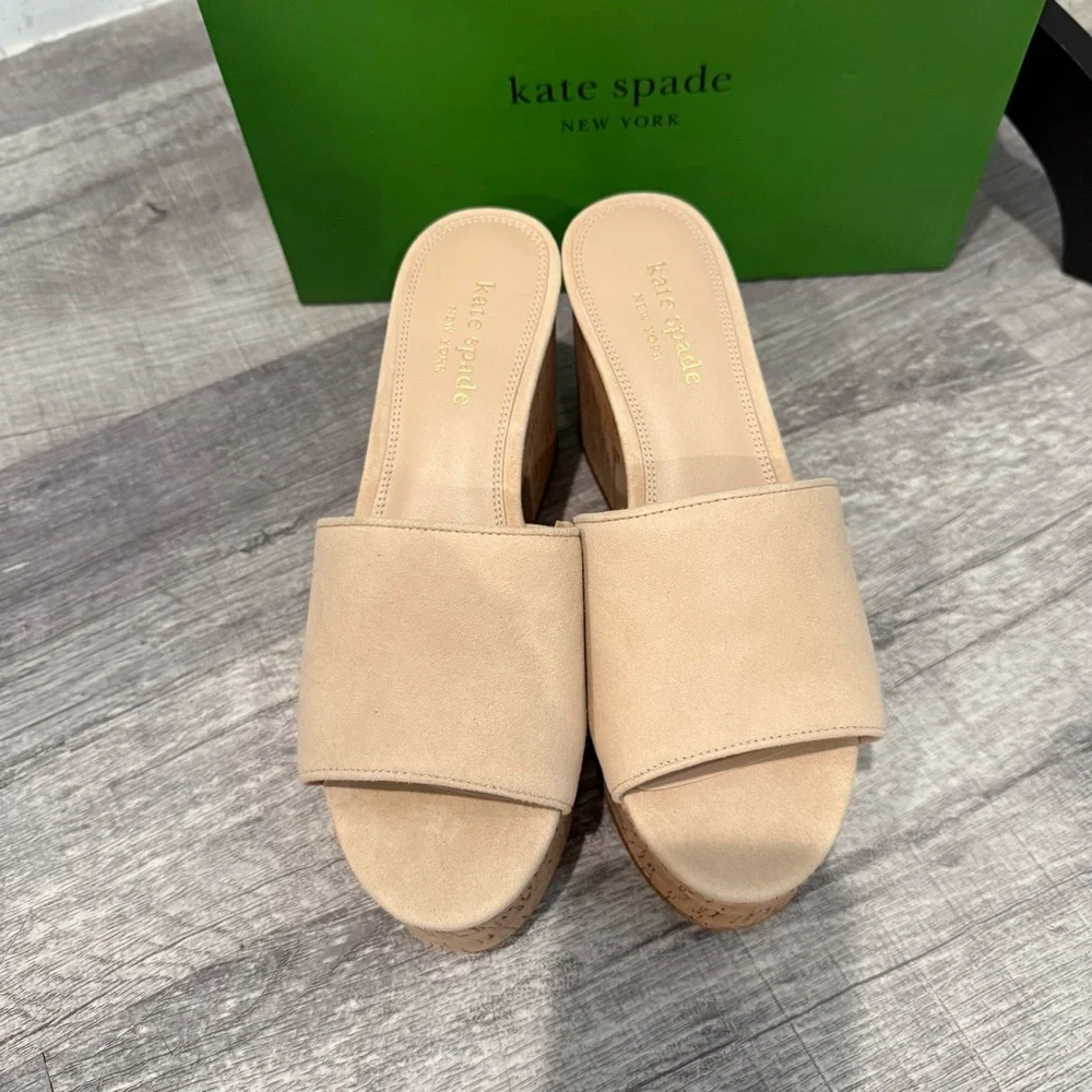 Kate Spade‎ New York Ibiza Womens Canvas Platform Sandals
